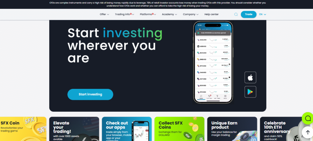Start investing wherever you are