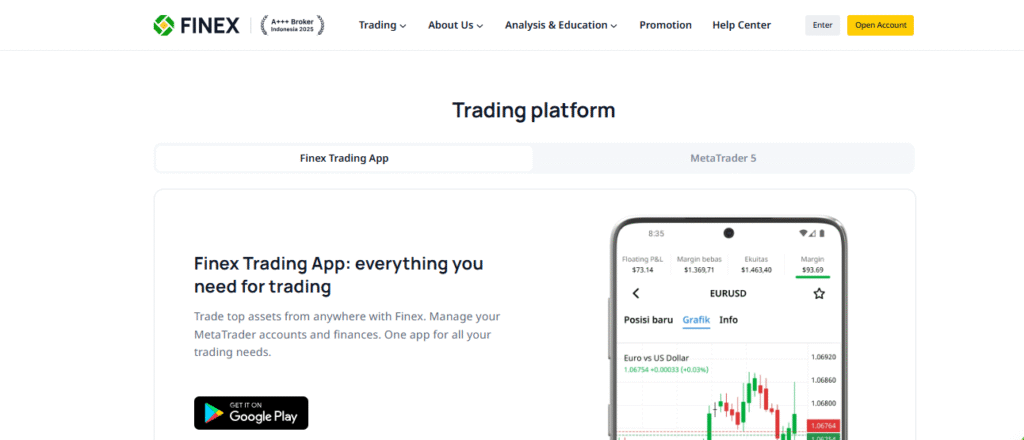 Trading platform
